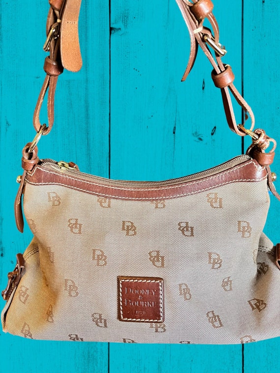 Dooney & Bourke Ostrich East/West Flap Shoulder Bag