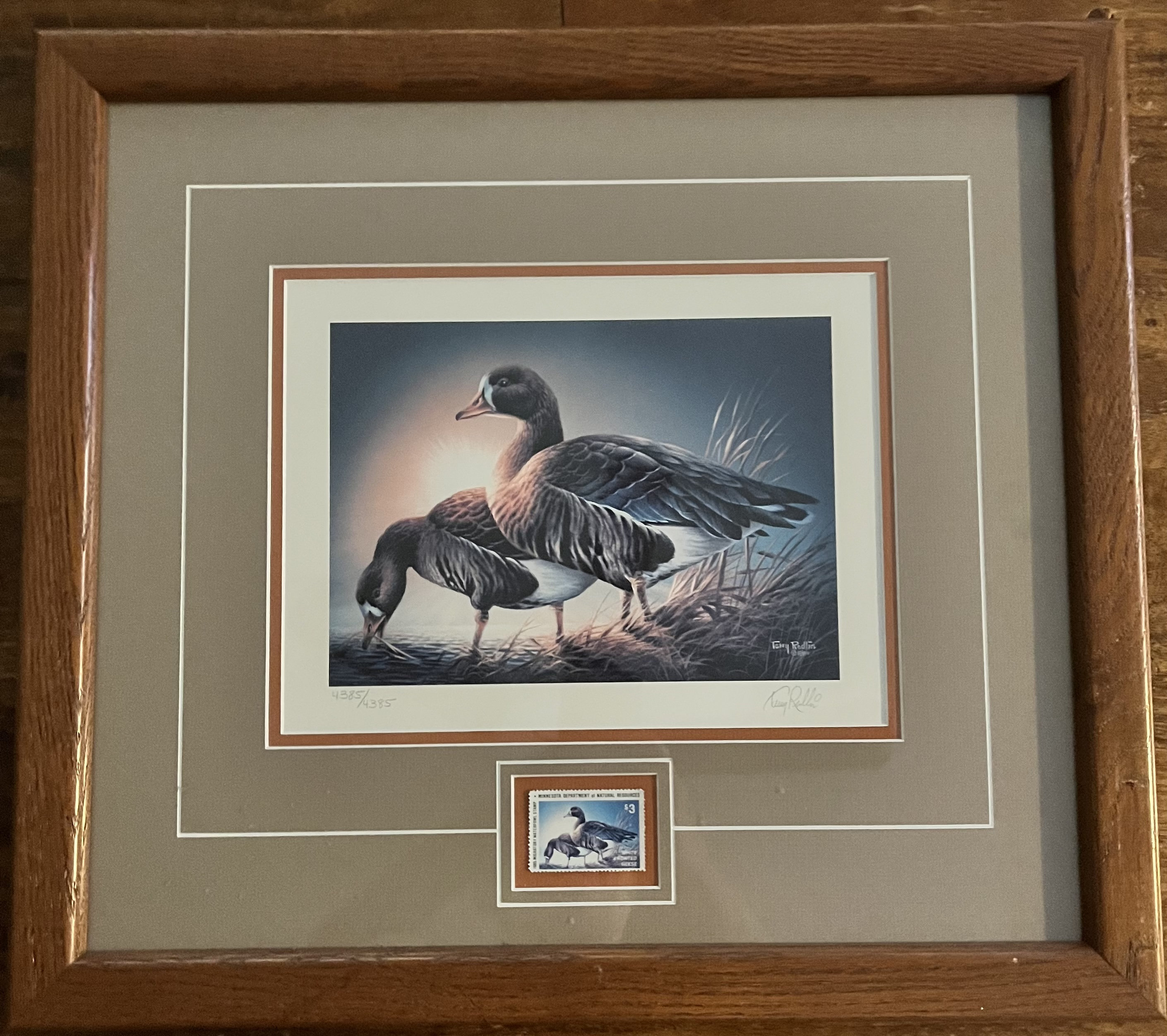 That Special Time – Stampa D'Arte Open Edition Di Terry Redlin, Quadro Con Cornice In Legno, 13,5x9,75 Pollici