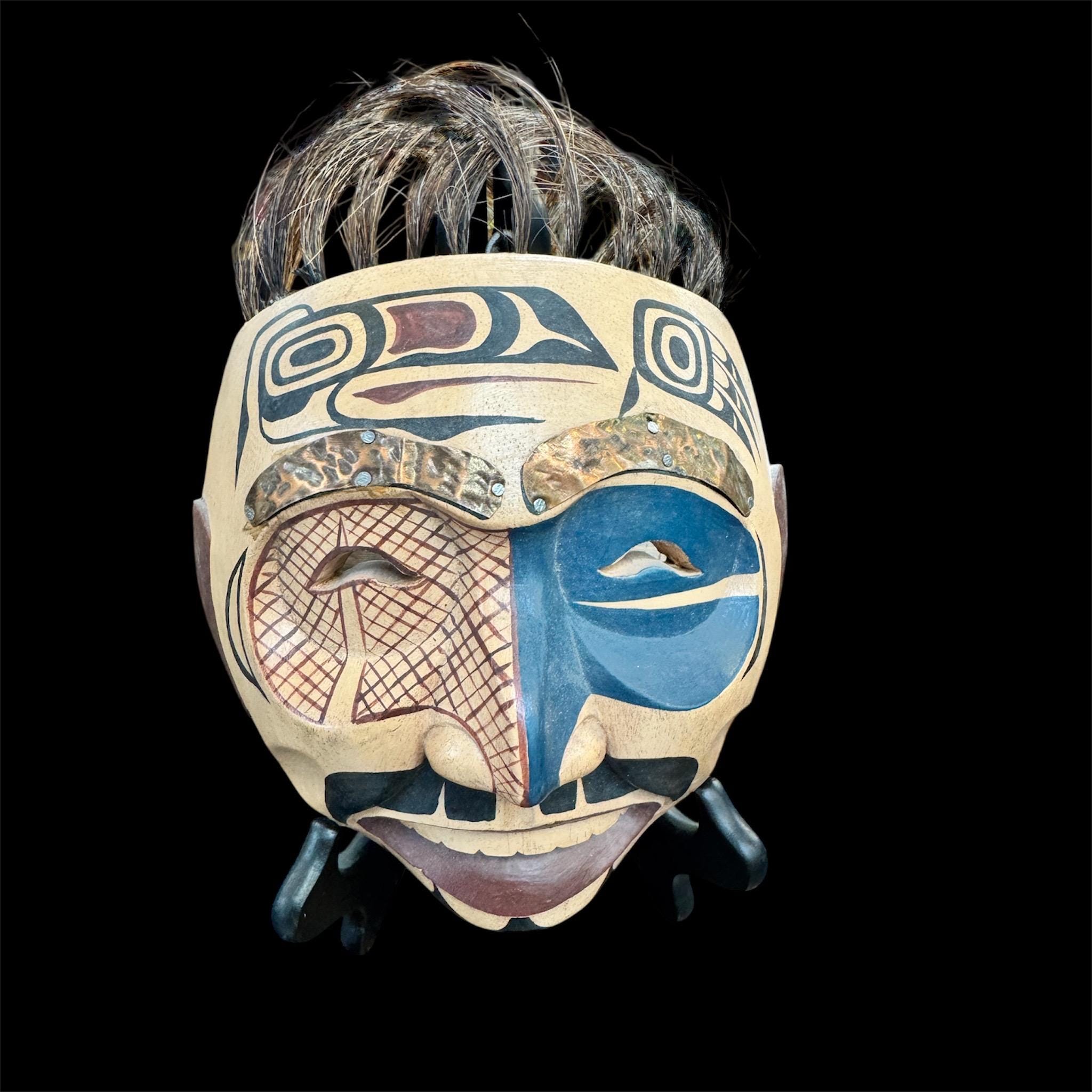 Native American Wall Mask - Etsy
