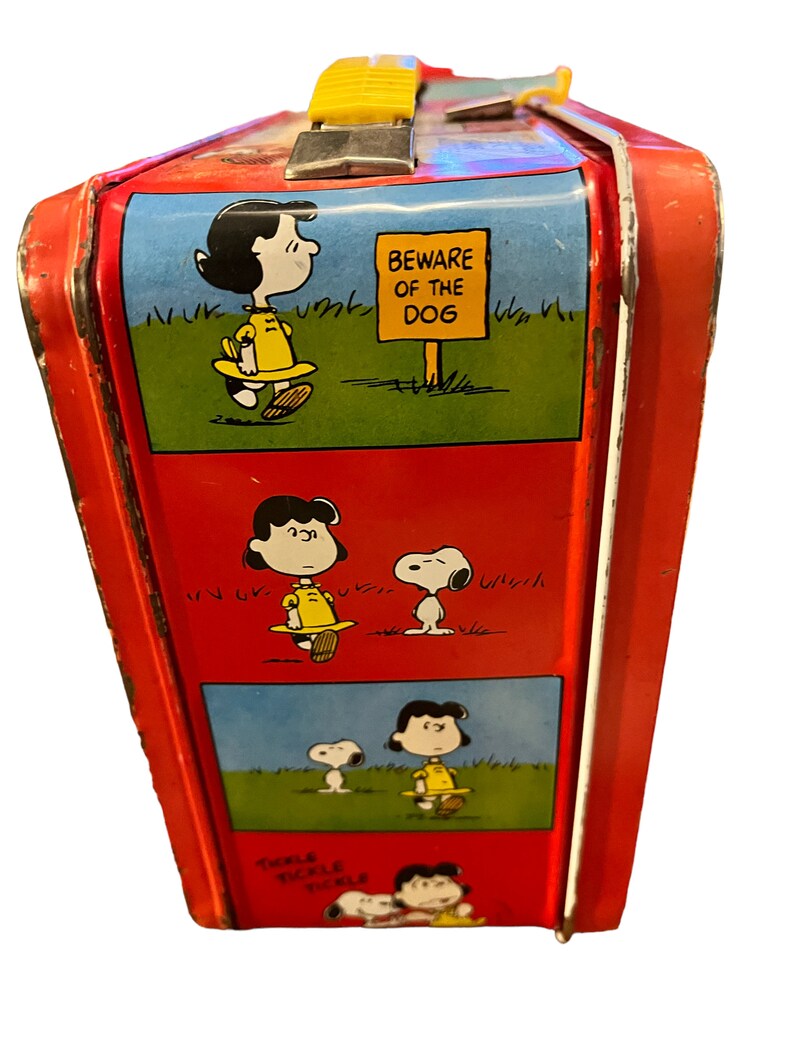 Vintage 1965 Peanuts Lunch Box Etsy
