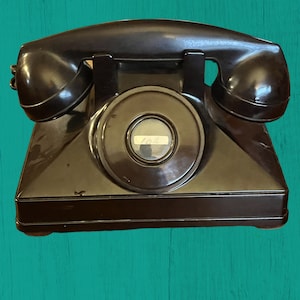 Vintage Bakelite Mono Line Phone