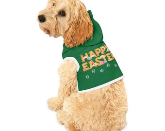 Easter Dog Hoodie, Hoodie for Dogs, Easter Hoodie for Dogs, Cute Green Easter Hoodie, Dogs Sweater