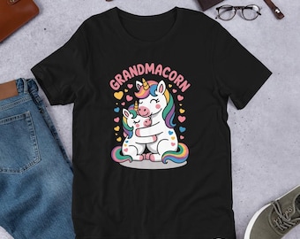 T-Shirt | Lustiges Oma Einhorn Shirt | Geschenk für Oma | Magisches Oma-T-Shirt | Großmutter Geburtstagsgeschenk