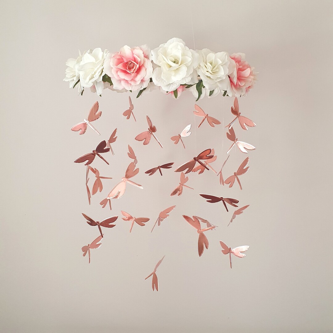 Dragonfly Baby Mobile Dragonfly Crib Mobile Mobile Etsy