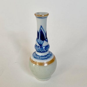18th Century Miniature Porcelain Vase