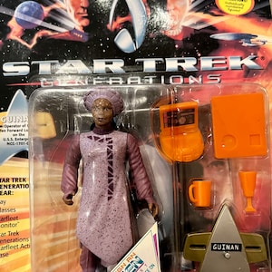 Star Trek: Generations - Guinan | Playmates | 1994 | Slight Warping (Never Opened)