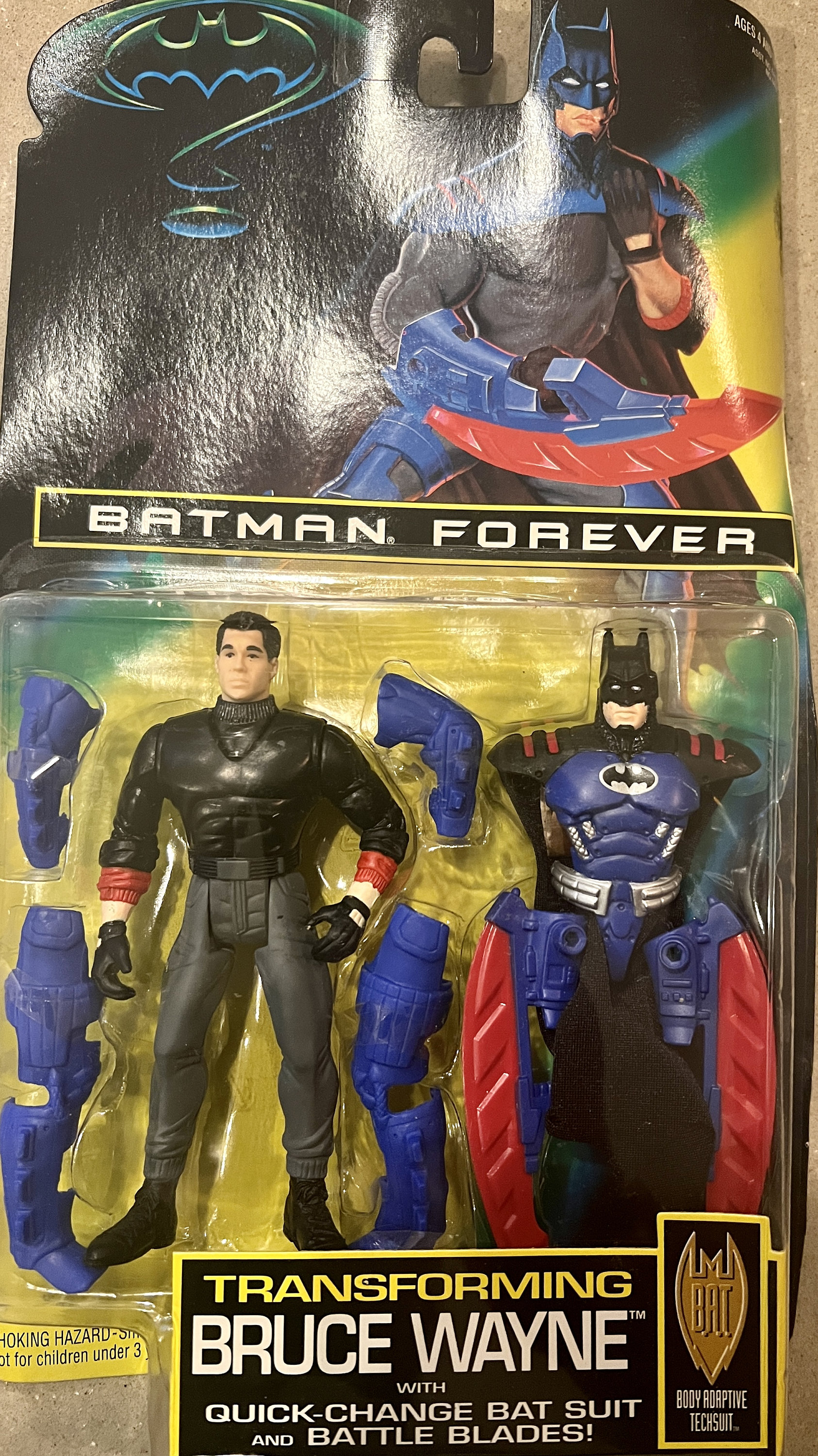 Bruce Wayne Batman Forever Juguetes Batman Forever: Transformando