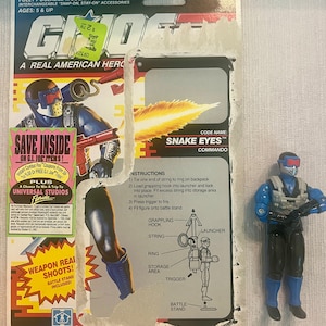 G.I. Joe: Snake-Eyes Commando | Hasbro | 1990 | OPEN