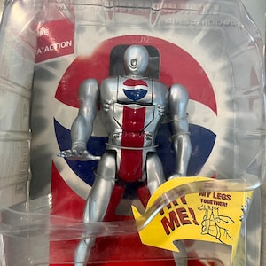 Pepsi Man | Head Changing | Bandai | 1998 | Heavy Warping!