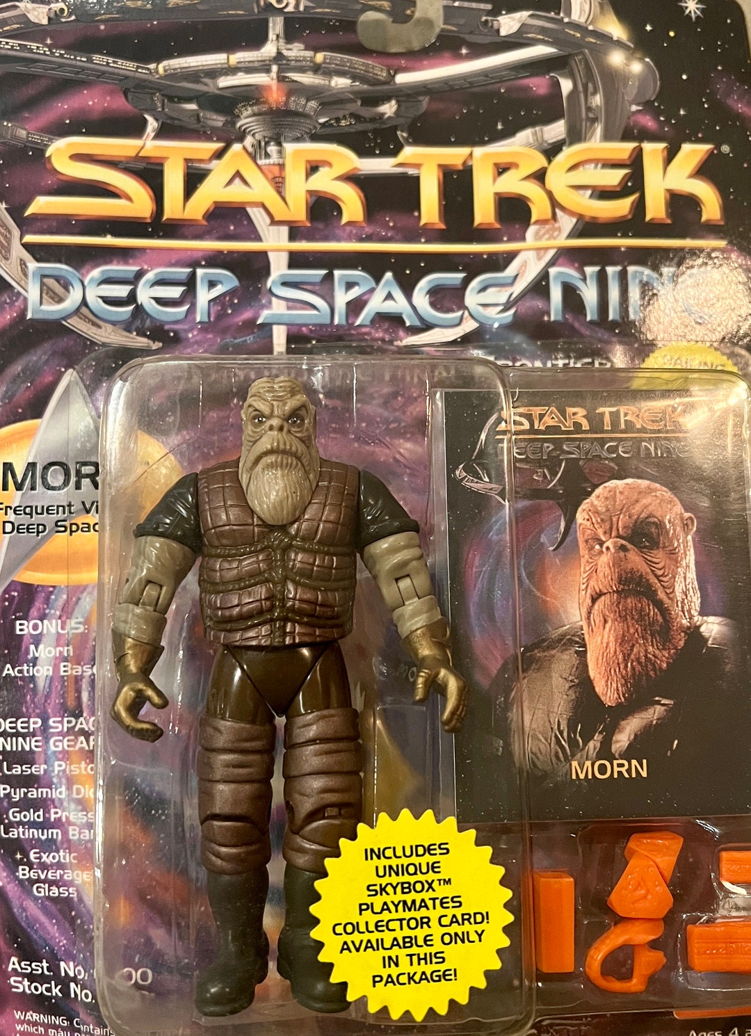 Star Trek Deep Space Nine Morn Playmates 1993 Never Etsy