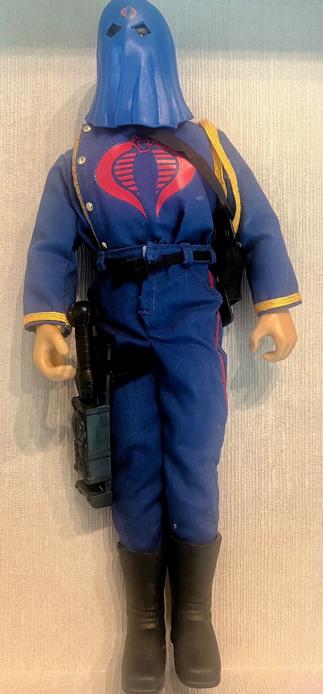ミリタリー GI Joe Hall Of Fame Cobra Commander 1991 GI Joe Hall Of Fame Cobra Commander Figure Cobrs Vs