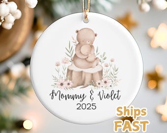 GOSSBY Personalized Custom Ornament (Mother And 2