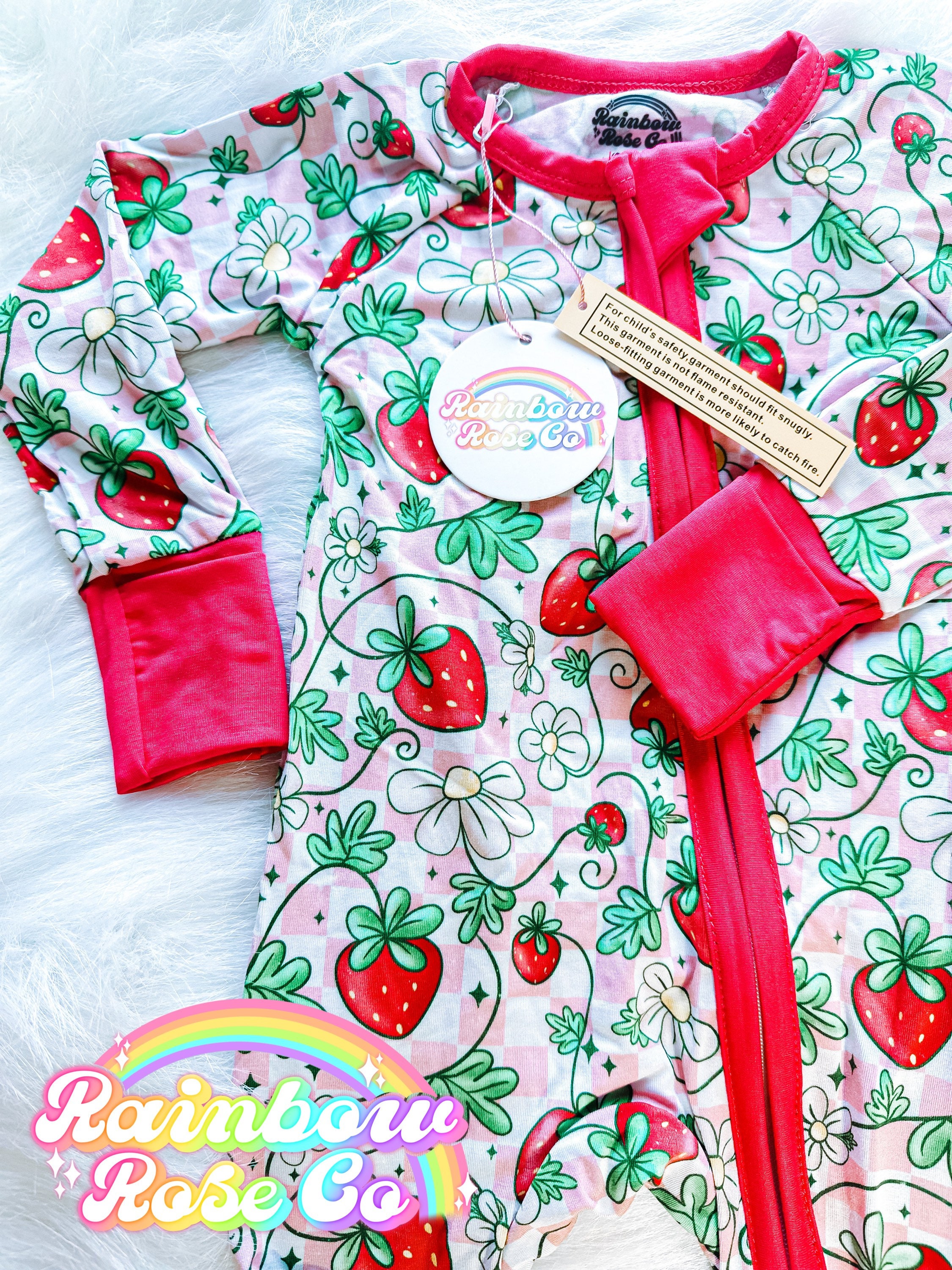Womens Fashion Cute Strawberry Print Pyjamas 2 Pieces Silk Satin Pajamas  Short Sleeve Loungewear - China Tracksuit and Short Sleeve price