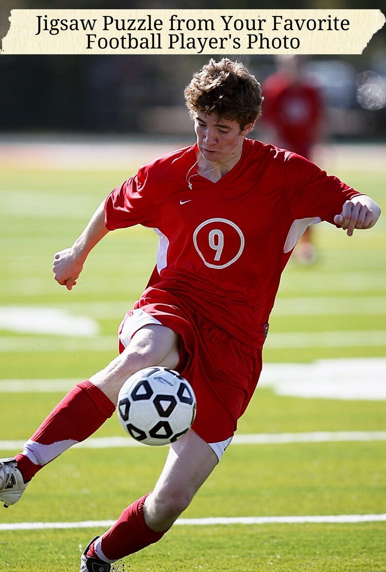 1000 Pieces Custom Jigsaw Puzzle From Your Favorite Football Player's