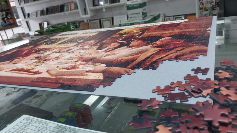 6th Anniversary Gift 1000 Pieces Custom Jigsaw Puzzle From Photo, 6 ...