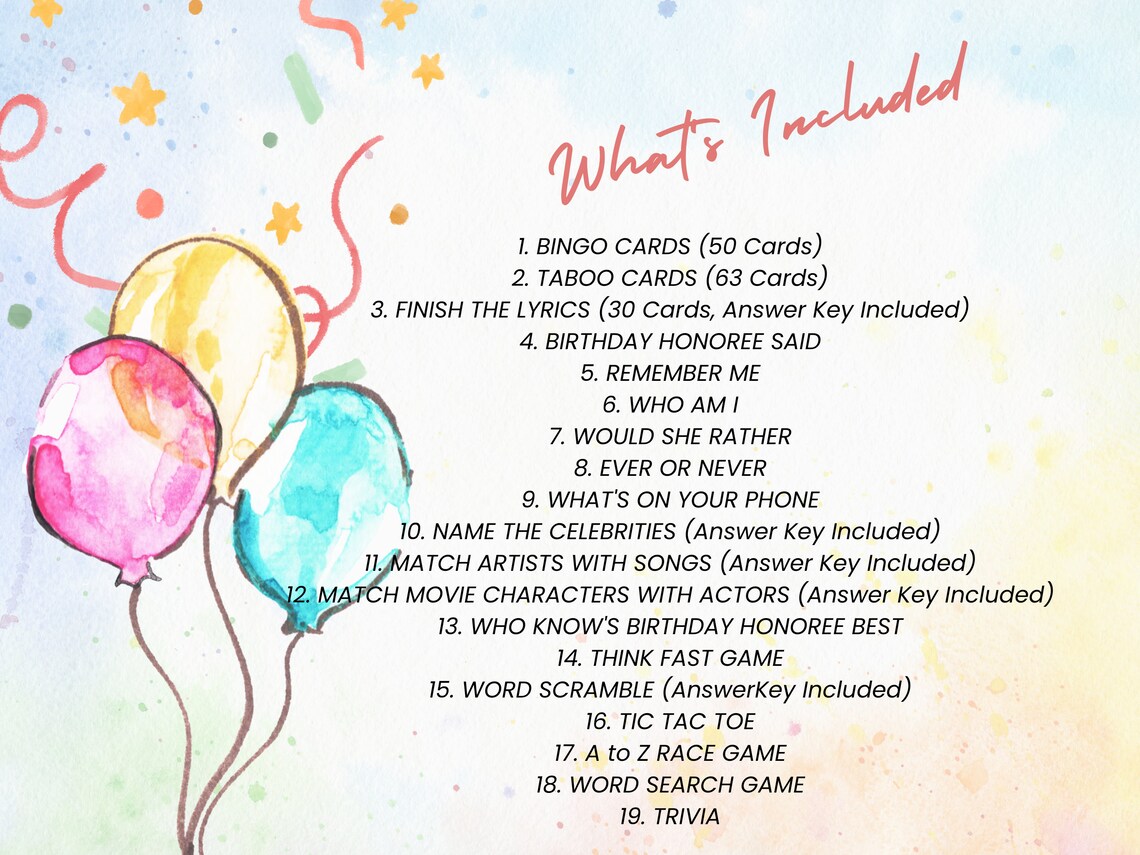 EDITABLE 80th Birthday Party Games MEGA BUNDLE for Her, fully Editable ...
