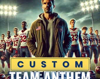 Custom Football Team Anthem: Personalized Squad Song (MP3 Download)