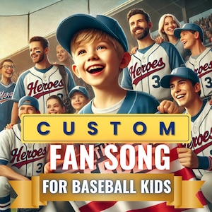 Himno de béisbol personalizado: Canción infantil personalizada (descarga MP3)