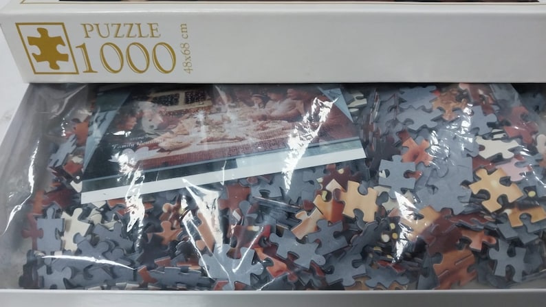 6th Anniversary Gift 1000 Pieces Custom Jigsaw Puzzle From Photo, 6 ...