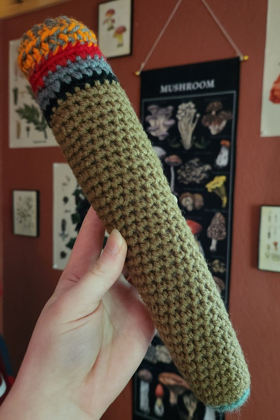 XL Crochet Joint Blunt Plushie / Amigurumi Weed Etsy