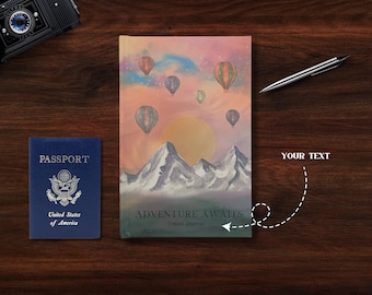 Travel Log Book | Adventurer Journal | Personalization Available