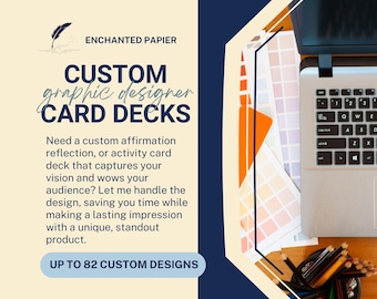 Custom Card Deck Designs | Unique Graphics for Up to 82 Cards