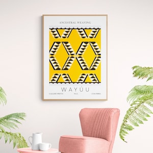Ancestral Weaving, Colombian Heritage,  Wayuu, Custom Printable Art, Colombian Style, Colombian Made