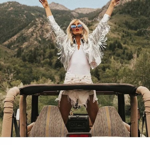 Tinsel Jacket Mens Etsy