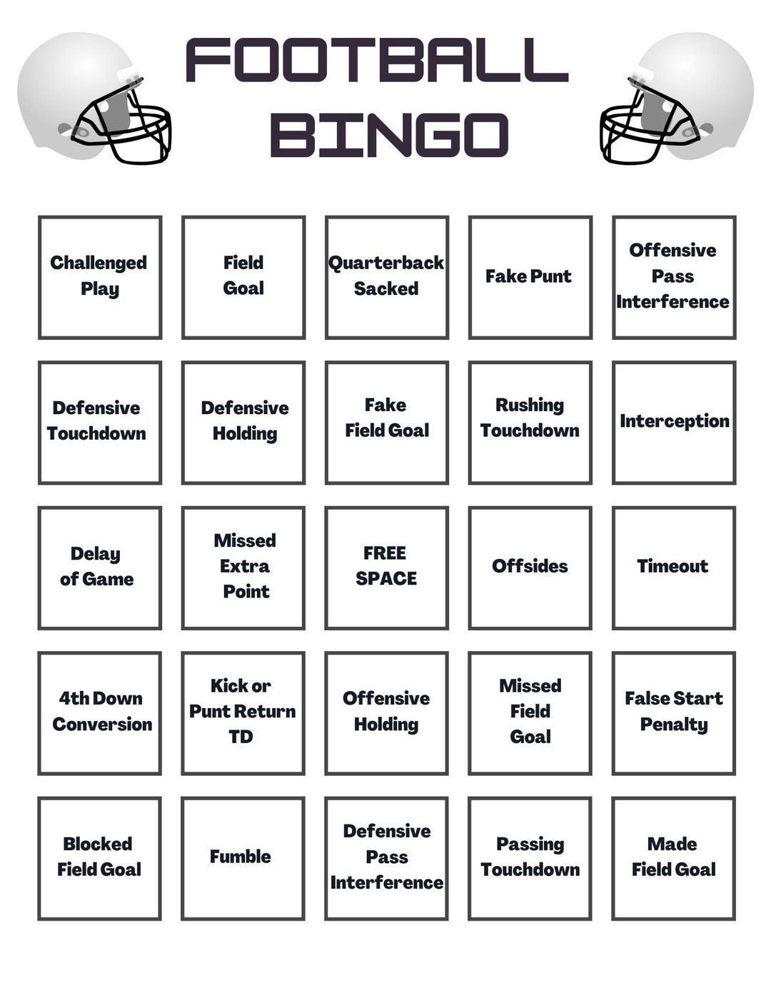 Nfl Football Bingo Singapore nfl-football-bingo-singapore