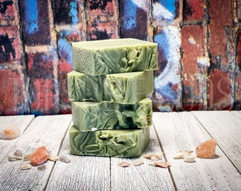 Luck of the Irish Handmade Castile Artisan Soap by TopShelf Suds | Natural moisturizing Soap | handmade artisan | nourishing soap | castile