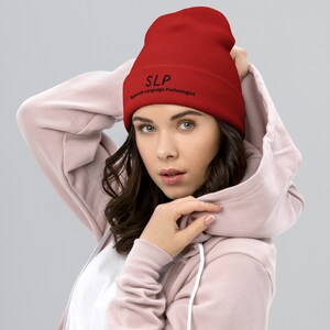 SLP Light Colored Cuffed Beanie