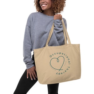Occupational Therapy Large organic tote bag