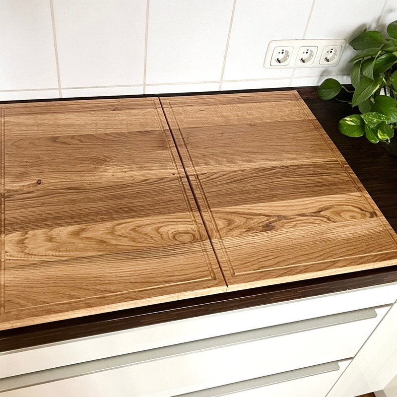 Herdabdeckung Aus Holz