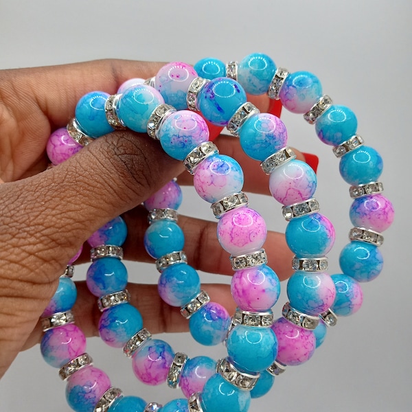 Cotton Candy Bracelet Etsy