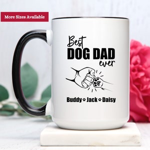 Dog dad mugs deals
