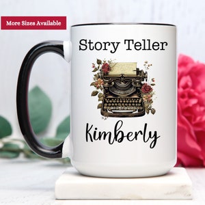 Personalized Writer Mug, Writer Gifts, Writer Gifts For Women, Writer Coffee Cup, Story Teller Mug, Author Coffee Mug, Author Gifts