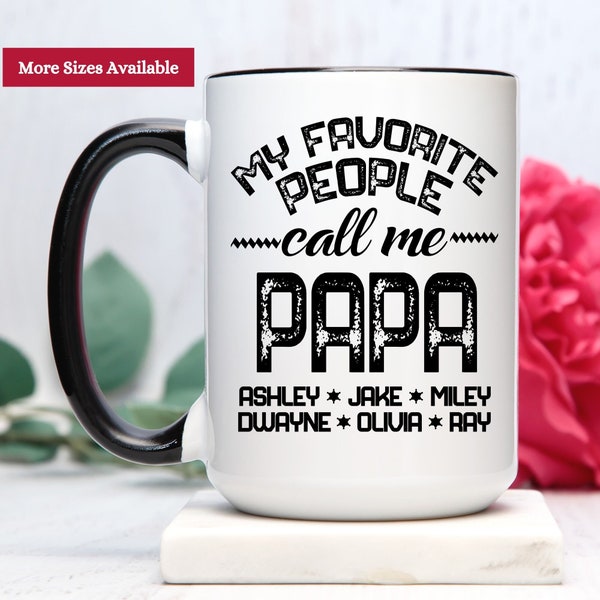 Papa Mug, Papa Gifts, Papa Cup, Gift For Papa, Papa Coffee Mug, Papa Coffee Cup, Papa Christmas Gift