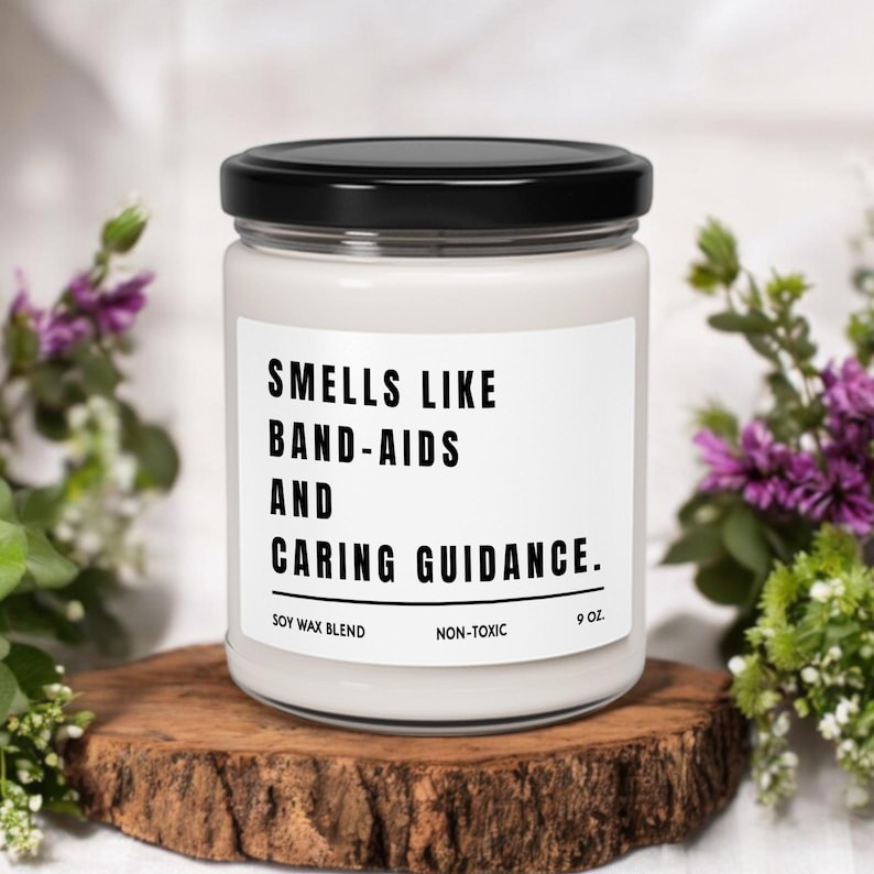 School Nurse Gifts, School Nurse Candle, Gift for School Nurse, School