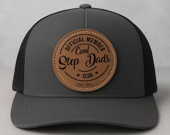 Cool Step Dad Club Hat, Step Dad Trucker Hat, Step Dad Gift, Step Dad Est Hat, Step Dad Mesh Hat, Step Dad Snapback, Step Dad Adjustable Hat