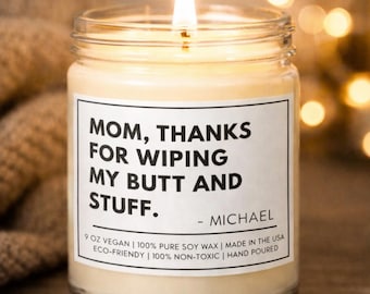 Personalized Mother's Day Gift, Mother's Day Gift Candle, Mother's Day Soy Wax Candle (OS-ANJ7QRL3)