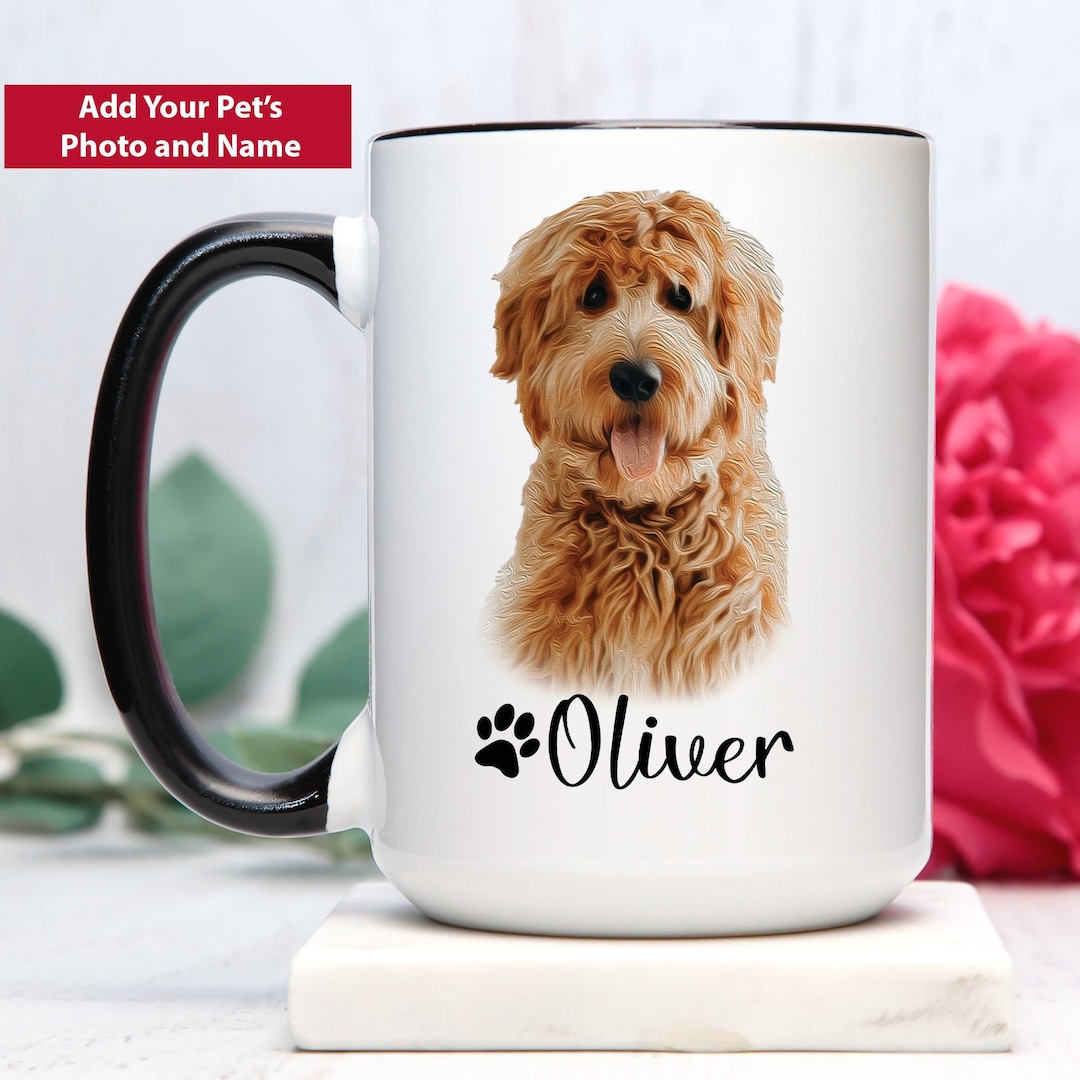 Custom Pet Gifts, Custom Pet Coffee Mug, Dog Coffee Mug, Dog Photo Mug