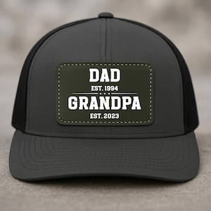 Grandpa And Grandma EST 2025 Hats For Men Women, | Ubuy