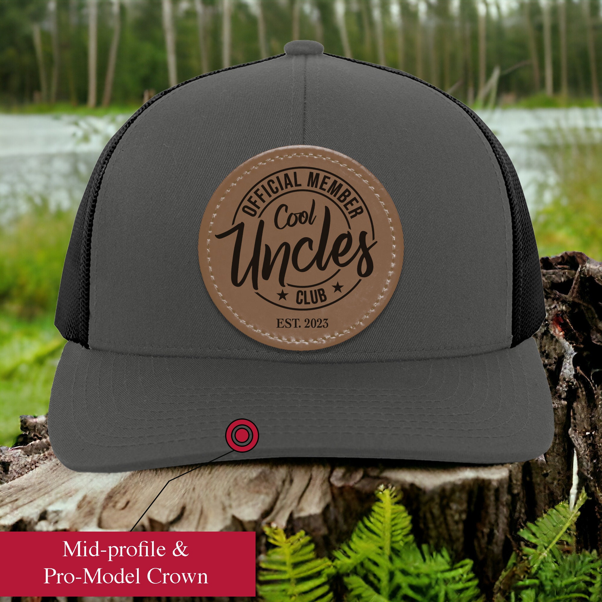 Cool Uncle Hat, Promoted to Uncle Gift, New Uncle Trucker Hat