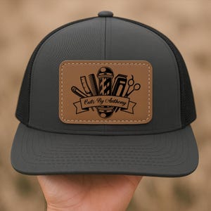 Personalized Barber Trucker Hat, Barber Gifts, Barber Mesh Hat, Barber Snapback, Barber Cap, Barber Adjustable Hat, Custom Barber Hat