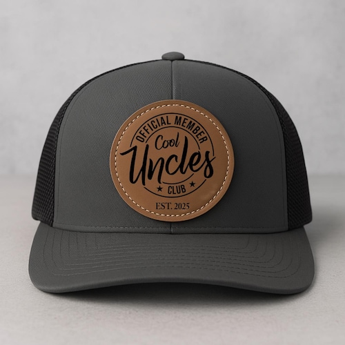 Cool Uncle Hat, Promoted to Uncle Gift, New Uncle Trucker Hat