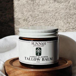 Halal Grass-fed Tallow & Black Seed Oil - Whipped Balm