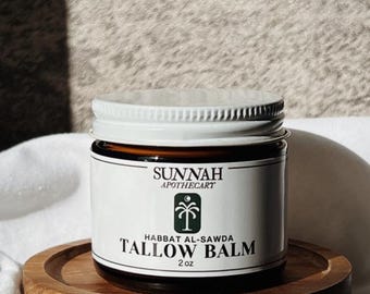Halal Grass-fed Tallow & Black Seed Oil - Whipped Balm