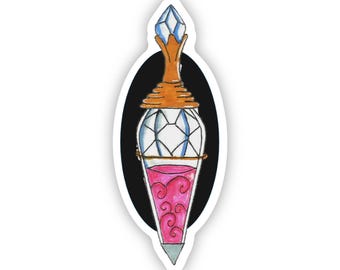 Death Becomes Her Potion bottle - Siempre Viva live forever