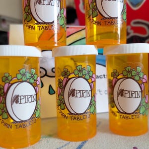 Pirin Tablets Pill Bottle - The Birdcage Comedy Prop image 2