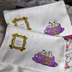 Friends pouch - chick and duck - Friendsgiving - I&#39;ll be there for you